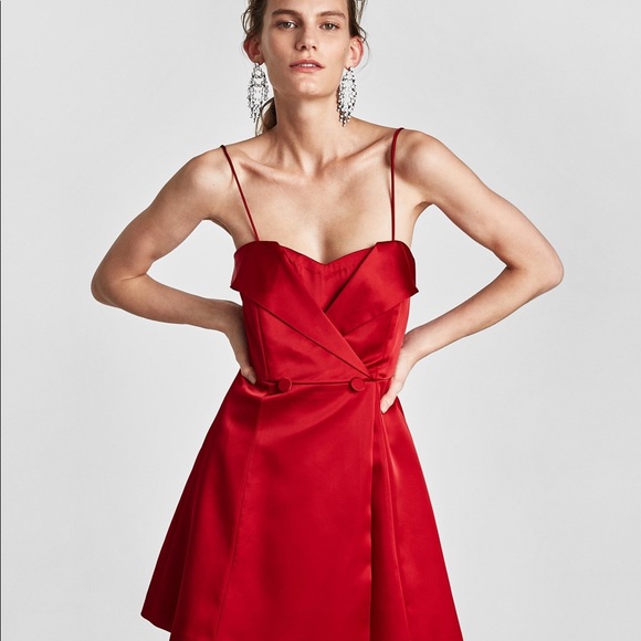 ZARA red mini dress - Picture 4 of 4